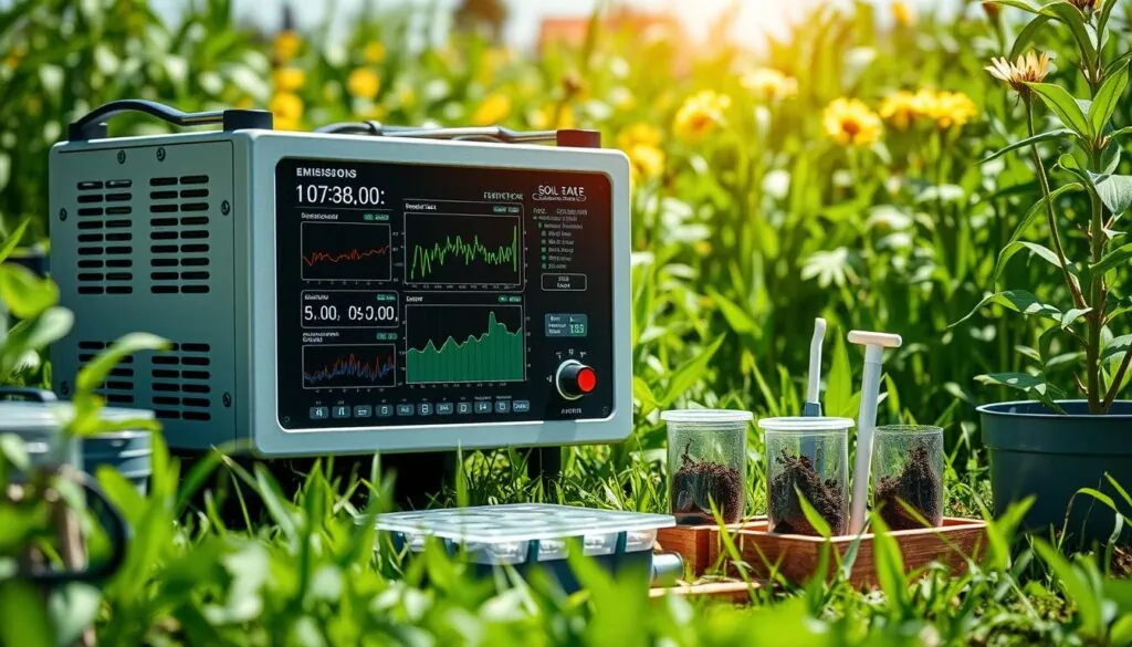 emissions analyzers in soil contamination assessment