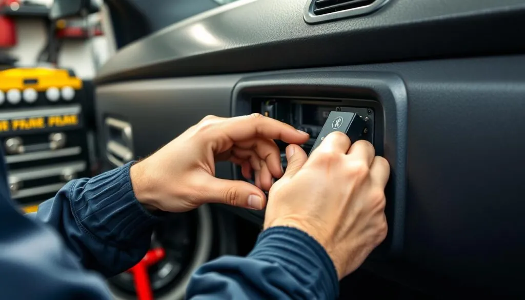 Bluetooth car adapter installation